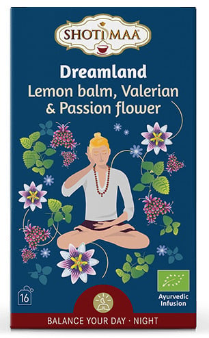 Ceai balance your day - dreamland - roinita,valeriana si passiflora bio 16dz x 2g 32g Shotimaa