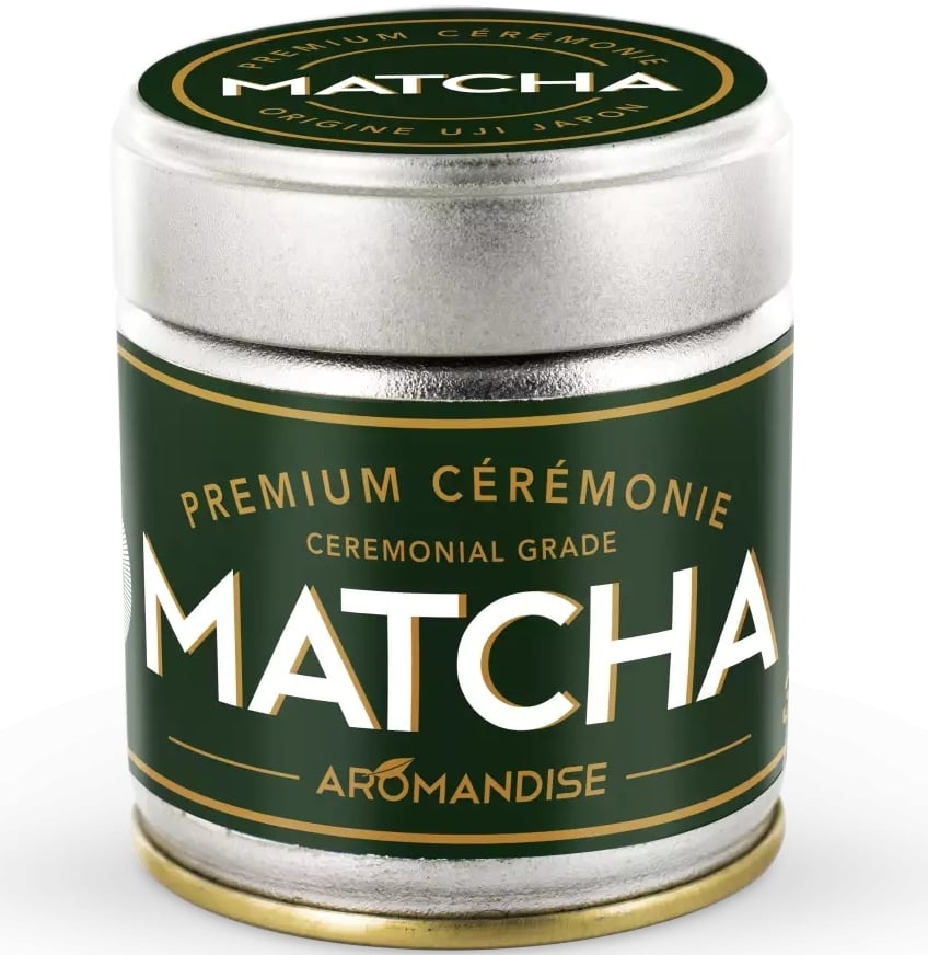 Ceai matcha premium grad ceremonial bio 30g Aromandise
