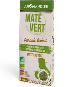 Ceai mate verde salbatic bio 350g Aromandise