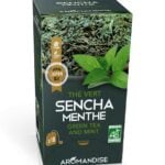 Ceai verde sencha cu menta bio 18dz x 2g 36g Aromandise
