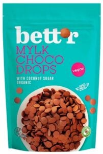 Choco drops milk bio 200g Bettr