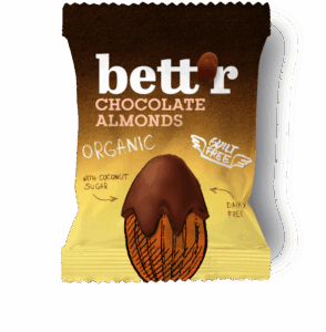Migdale invelite in ciocolata bio 40g Bettr