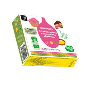 Set colorant alimentar - roz, verde, galben bio 6 buc x 5g 30g Nat-ali