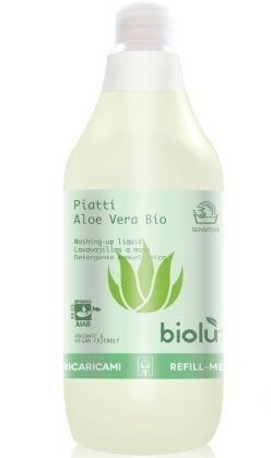 Detergent pentru spalat vase cu aloe vera ecologic 1l Biolu