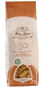 Fusilli din naut bio 250g Pasta Natura