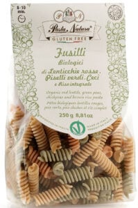 Fusilli tricolore bio 250g Pasta Natura