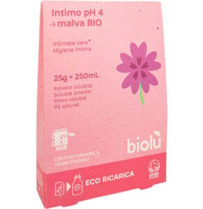 Gel pentru igiena intima cu nalba pudra - refill ecologic 25g Biolu