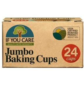 Hartie de copt briose nealbita (fara clor) compostabila jumbo 24buc If You Care