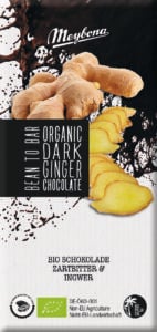 Ciocolata neagra cu ghimbir bio 100g Meybona