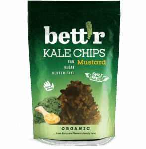 Chips din kale cu mustar bio 30g Bettr