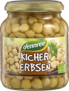 Naut la borcan bio 350g Dennree