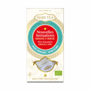 Ceai new sensation - hibiscus si menta bio 10dz x 2g 20g Hari Tea