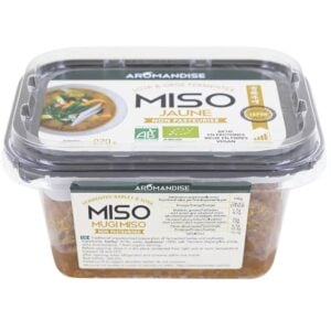 Pasta miso galbena bio 270g Aromandise