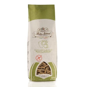 Paste casarecce cu legume bio 250g Pasta Natura