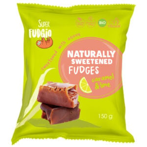 Caramele - aroma caramel si lime bio 150g Super Fudgio