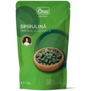 Spirulina tablete bio 125g Obio