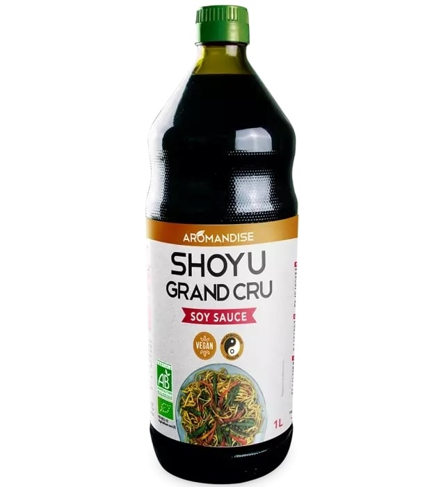 Sos de soia shoyu grand cru bio 1l Aromandise