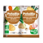 Supa instant cu praz, cartofi si legume bio 2 buc x 8.5g 17g Nat-ali