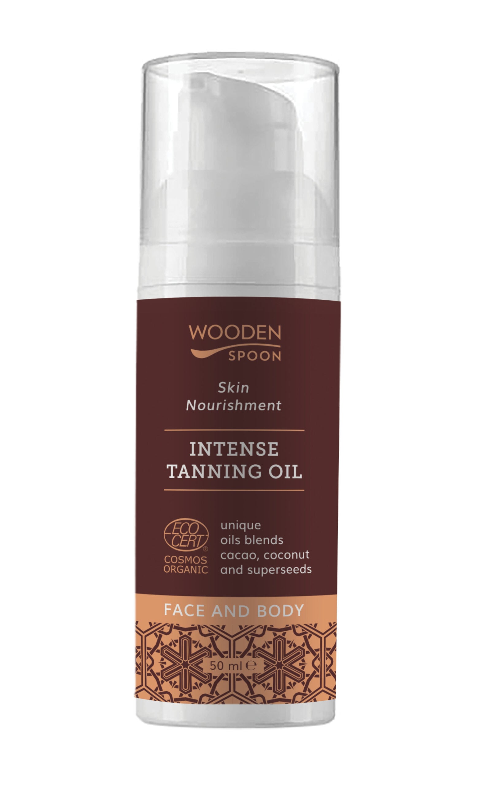 Ulei de plaja pentru bronz ecologic 50ml Wooden Spoon