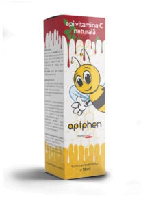 Apiphen api vitamina c naturala 50ml Phenalex, Ro