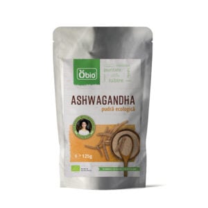 Ashwagandha pudra bio 125g Obio
