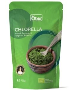 Chlorella pudra bio 125g Obio