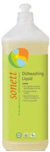 Detergent lichid pentru vase cu lamaie ecologic 1l Sonett