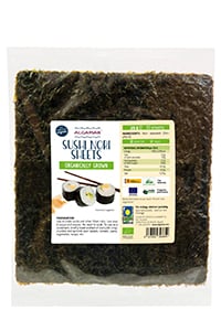 Alge nori pentru sushi bio 10 folii 25g Algamar