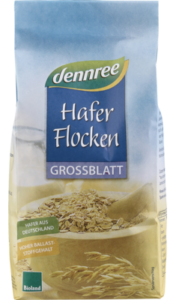 Fulgi de ovaz mari bio 500g Dennree