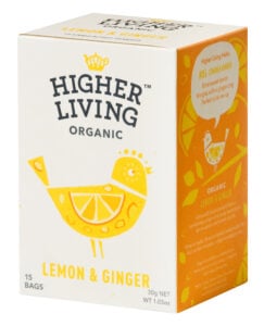Ceai lamaie si ghimbir bio 15dz 30g Higher Living