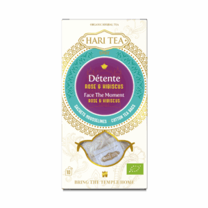 Ceai face the moment - trandafiri si hibiscus bio 10dz x 2g 20g Hari Tea