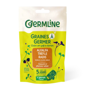 Mix alfalfa, trifoi, ridiche pentru germinat bio 150g Germline