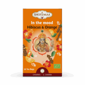 Ceai chakras - in the mood - hibiscus si portocala bio 16dz x 2g 32g Shotimaa