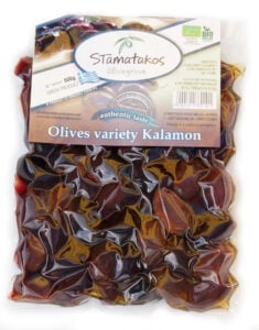 Masline kalamata vidate bio 500g Stamatakos Olivegrove