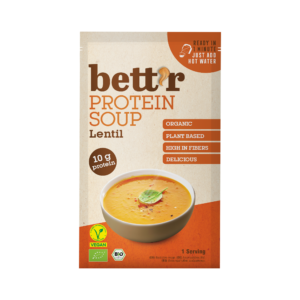 Supa instant proteica cu linte bio 30g Bettr
