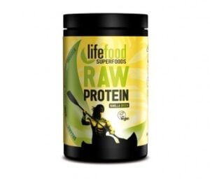 Pudra proteica green vanilla bio 450g Lifefood