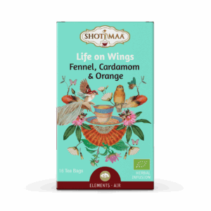 Ceai elements - life on wings - fenicul, cardamom si portocala bio 16dz x 2g 32g Shotimaa