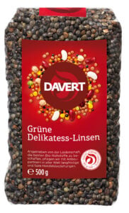 Linte verde du puy bio 500g Davert