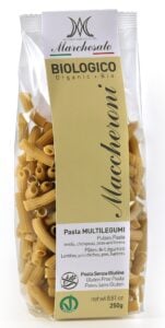 Paste maccheroni cu legume bio 250g Marchesato