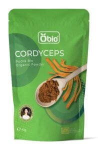Cordyceps pudra bio 60g Obio
