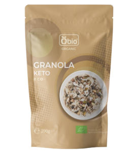 Granola keto bio 200g Obio