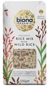 Orez mixt cu orez salbatic bio 500g Biona