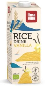 Bautura vegetala de orez cu vanilie bio 1 l Lima