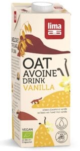 Bautura vegetala de ovaz cu vanilie bio 1l Lima