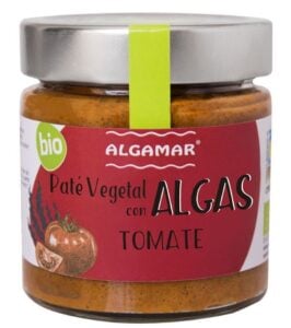 Crema tartinabila cu alge si rosii bio 180g Algamar