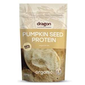 Pudra proteica din seminte de dovleac bio 200g Dragon Superfoods