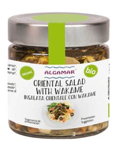 Salata orientala cu alge wakame bio 180g Algamar