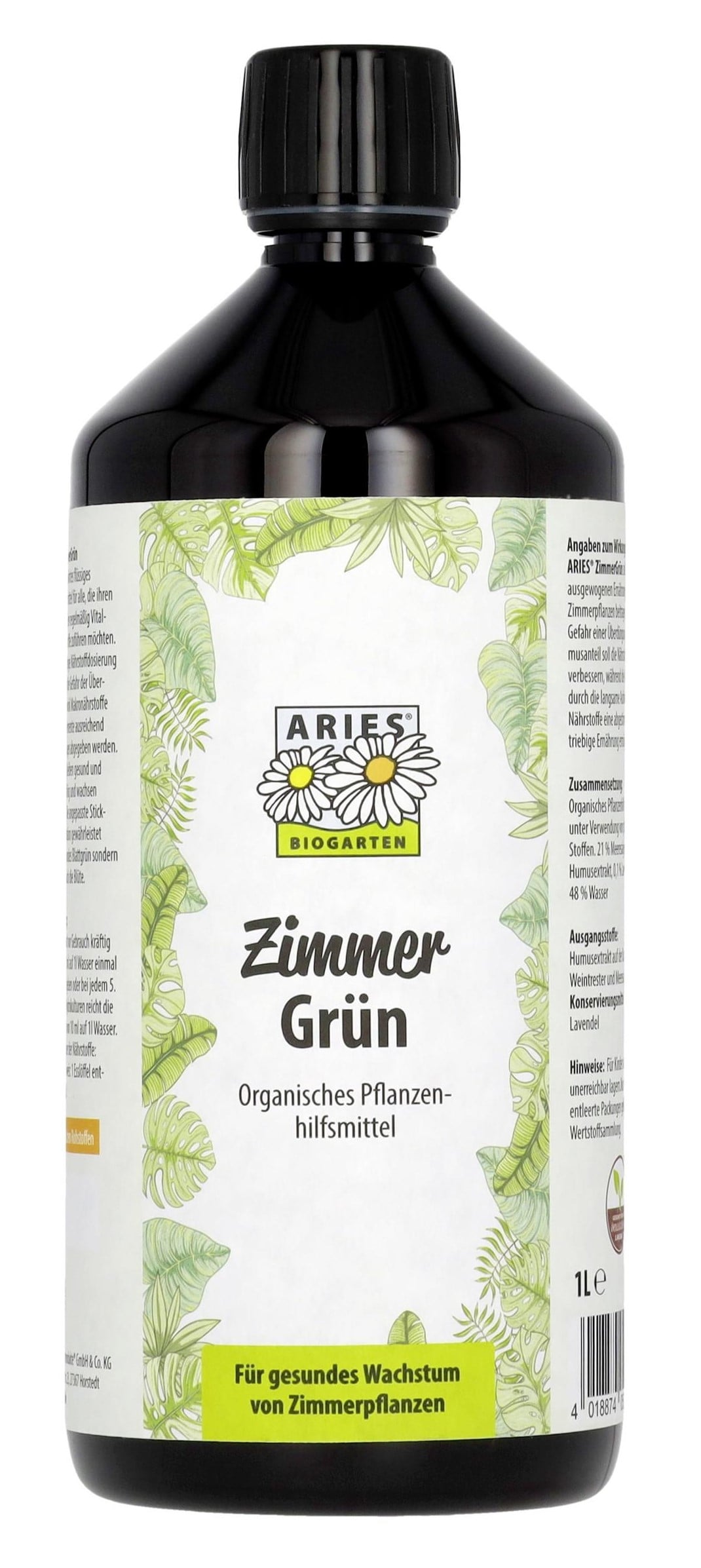 Biostimulator pentru plante de interior ecologic 1l Aries