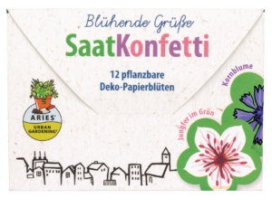 Confetti cu seminte de flori decorative bio 12 bucati Aries