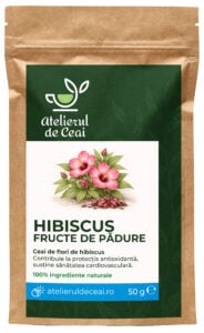 Ceai de flori de hibiscus